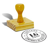 CARIMBOS MADEIRA TRADICIONAL 90X80MM - 1X0 - 1unid