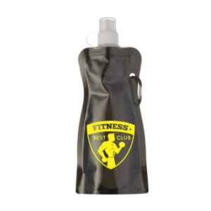 SQUEEZE FLEXÍVEL 460ML PRETA - 1X0 - 250unid