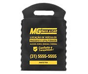 LIXEIRA PARA CARRO 175X260MM PRETO - 1X0 - 100unid