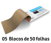 RIFA APERGAMINHADO 90G 155X75MM - 4X0 - 250unid