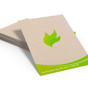 PAPEL TIMBRADO RECICLATO 90G 15X21CM - 100 UNIDADES